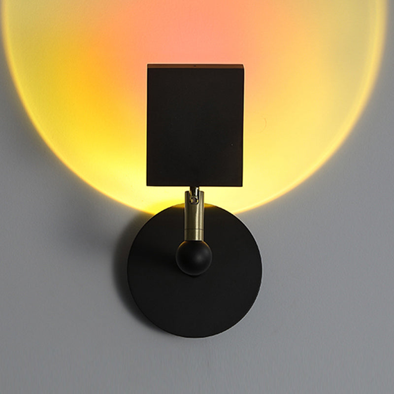 Lampes murales de style rectangle moderne métal 1