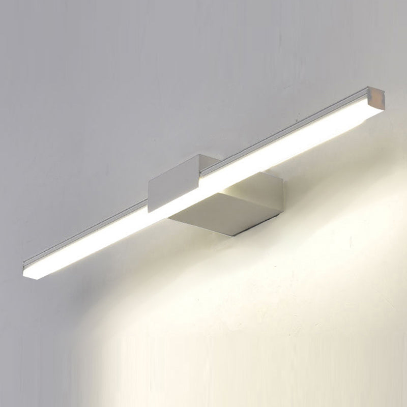 Lineaire vorm metalen spiegel Wandverlichting Moderne 1-licht wandgemonteerde verlichting