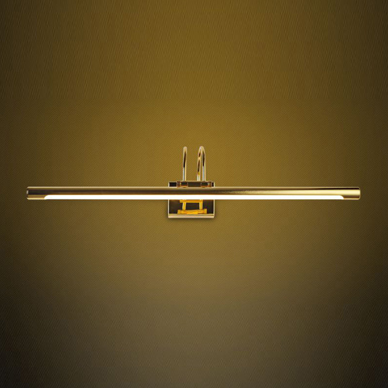 Lineaire vorm metalen spiegel Wandverlichting Moderne 1-licht wandgemonteerde verlichting