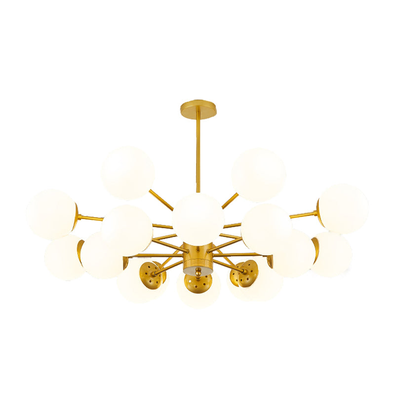 Globe Pendant Lights Modernism Glass Pendant Lighting Fixture for Living Room