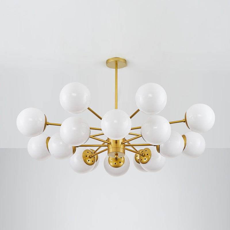 Globe Pendant Lights Modernism Glass Pendant Lighting Fixture for Living Room