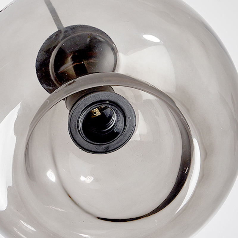 Global Hanging Light Kit Glass 1-Light Modern Modern plafond Light for Dining Room