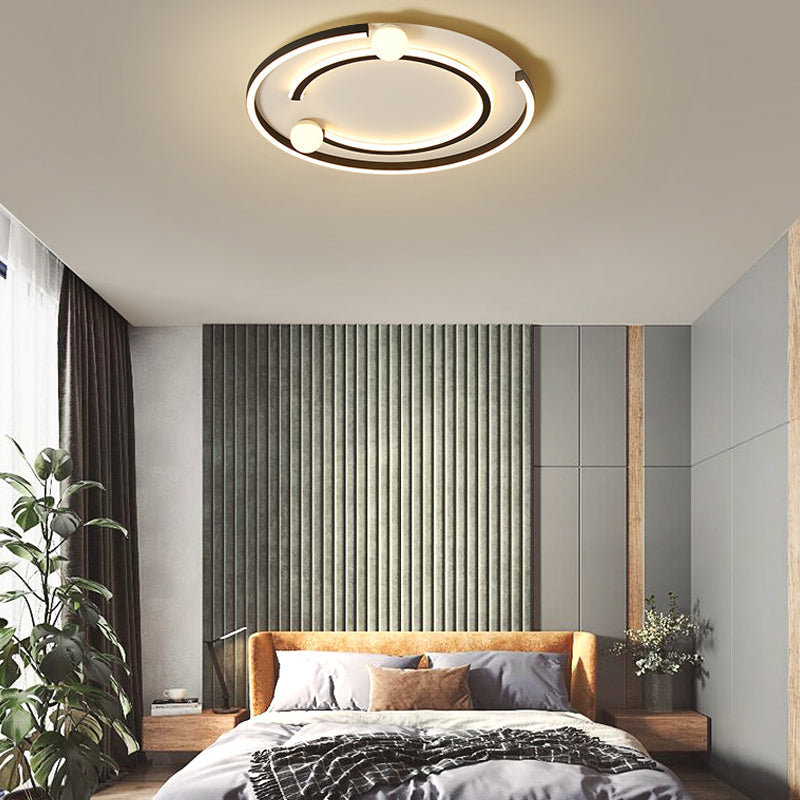 4 Lights Simplicity Flush Mount Lighting LED Flush Mounted Ceiling Lights for Dining Room