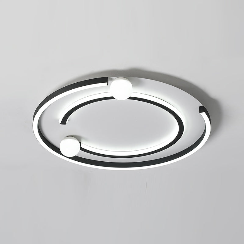 Illuminazione da incasso a 4 luci Semplicità Plafoniere a LED da incasso per sala da pranzo