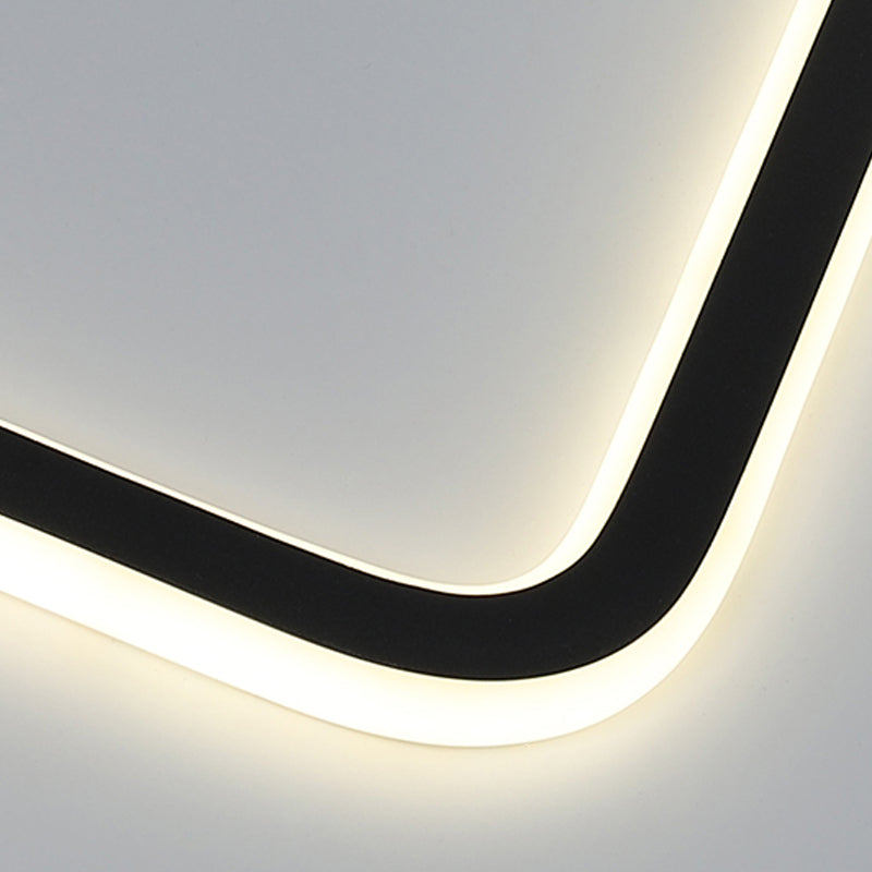4 Lights Simplicity Flush Mount Lighting LED Flush Mounted Ceiling Lights for Dining Room