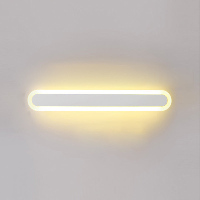 Nordic Style Wandleuchte gerade LED -Wandleuchte mit Metall für Hotel