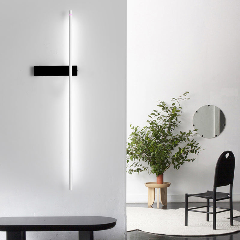 Nordic moderne Mall Mount Light salon simple LED Strip Shape Wall Lightture Mur