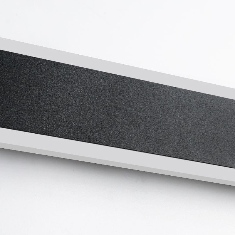 Nordische moderne Wandhalterung Leicht Wohnzimmer Einfaches LED Rechteck Wandlampenlampenvorrichtung