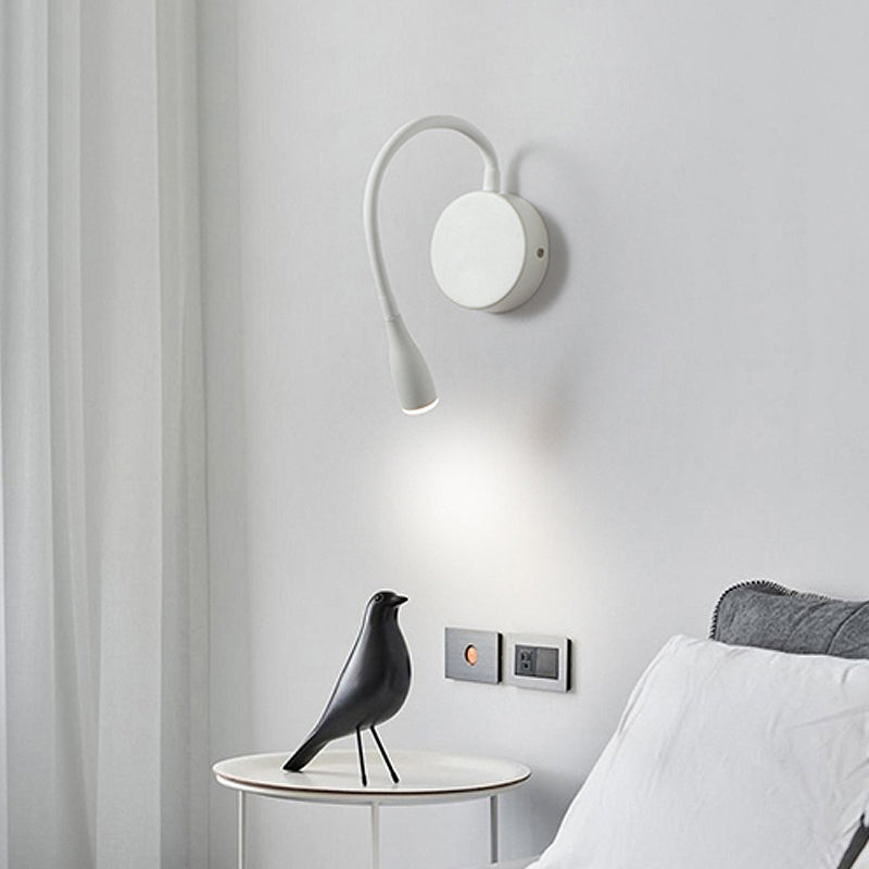 Nordische moderne Wandhalterung helles Schlafzimmer Einfache flexible LED -Wandlampenlampenvorrichtung
