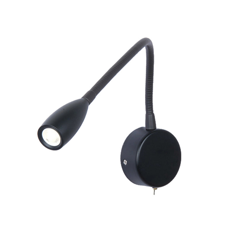 Nordische moderne Wandhalterung helles Schlafzimmer Einfache flexible LED -Wandlampenlampenvorrichtung