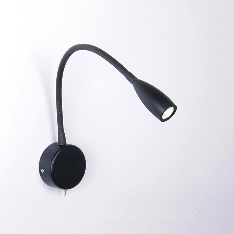 Nordische moderne Wandhalterung helles Schlafzimmer Einfache flexible LED -Wandlampenlampenvorrichtung