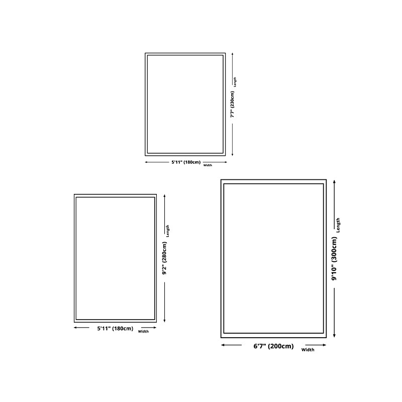 Donkere rood medaillon tapijt polyester modern tapijt wasbaar tapijt voor woonkamer