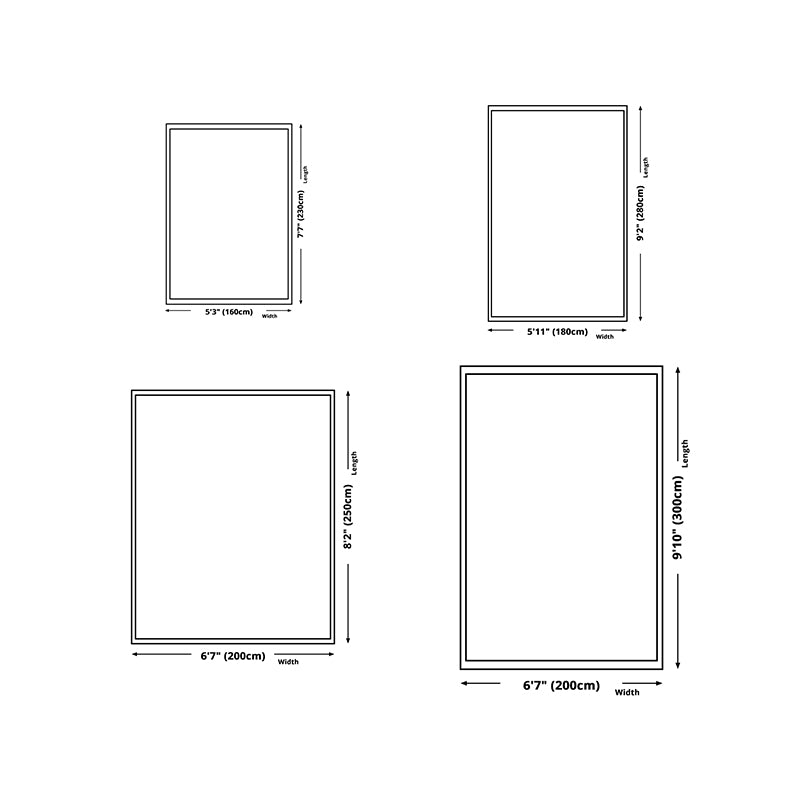 Tapis de tapis moderne noir tapis lavable de ligne irrégulière pour salle de dessin