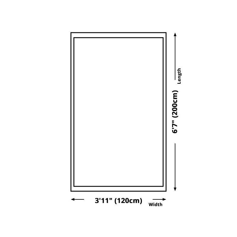 Tapis de tapis moderne noir tapis lavable de ligne irrégulière pour salle de dessin