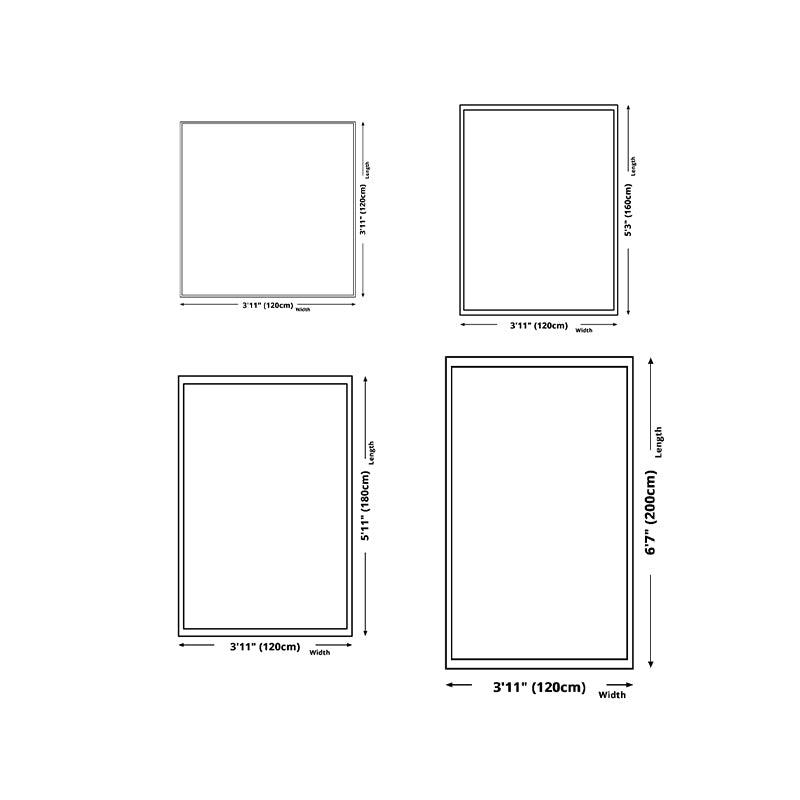 Tapis de motif rose clair Polyester Rapier moderne tapis résistant aux taches pour la décoration de la maison