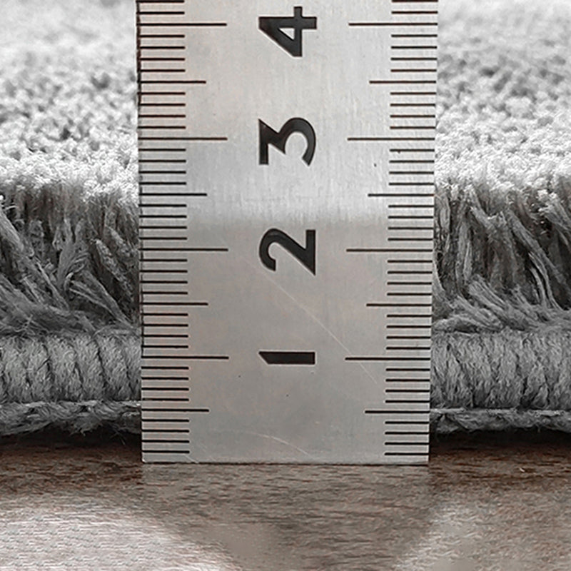 Tapis moderne gris Tapis de couleur de couleur unie à modernes pour le salon