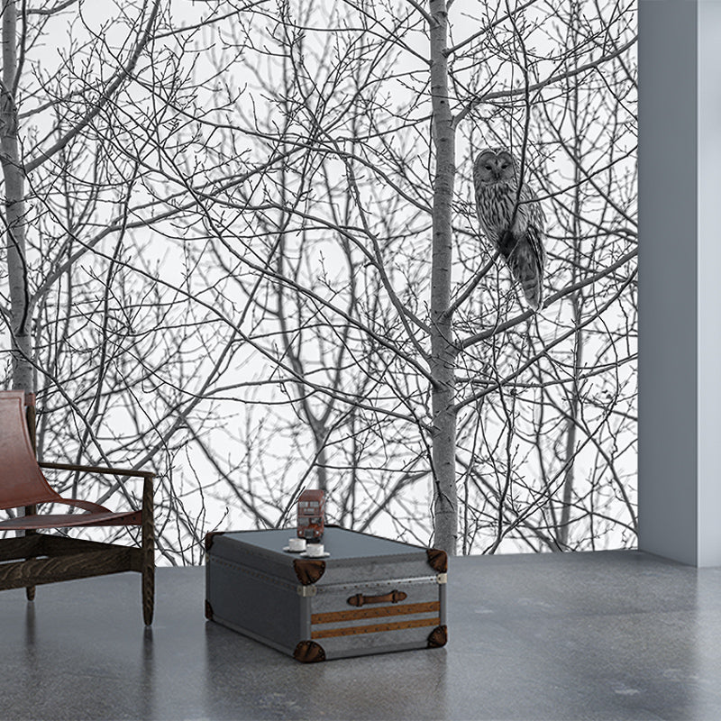 Natural Scene Wall Decor Wild Animal Mural Horizontal Photography Sleeping Room Wall Mural