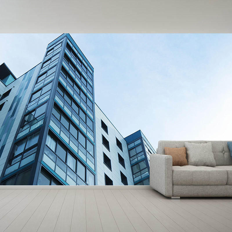 Study Room Contemporary Building Mural Horizontal Photography Wall Mural