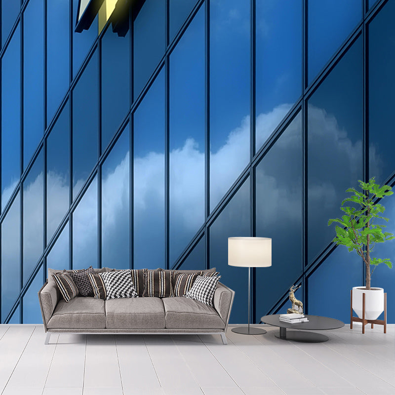 Building Mural Contemporary Style Horizontal Photography Study Room Wall Mural