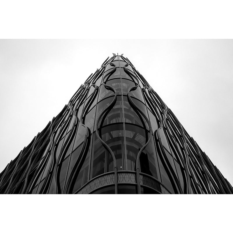 Vivid Contemporary Building Mural Horizontal Photography Meeting Room Wall Mural