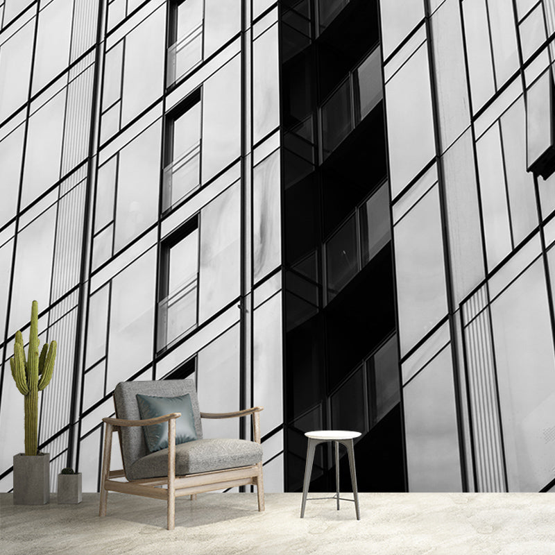 Vivid Contemporary Building Mural Horizontal Photography Meeting Room Wall Mural