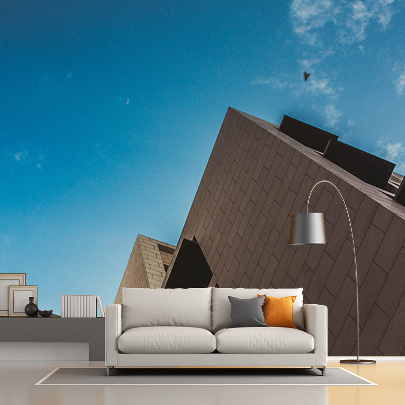 Contemporary Building Mural Horizontal Photography Bedroom Wall Mural