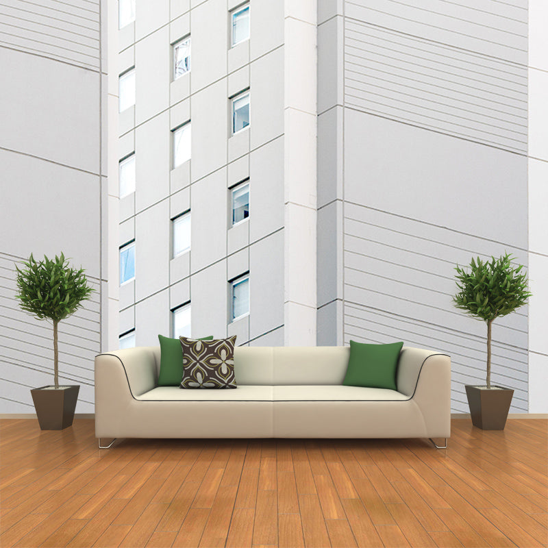 Photography Building Contemporary Style Building Mural Horizontal Room Wall Mural