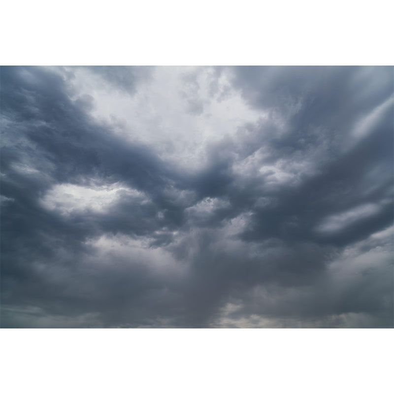 Cloud Sky Contemporary Sky Wall Mural Mildew Resistant Wallpaper for Bedroom