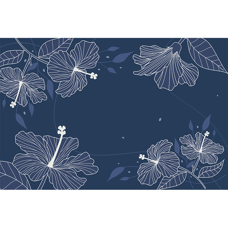 Fancy Mildew Tropical Wall Mural Resistant Wallpaper for Home Decor