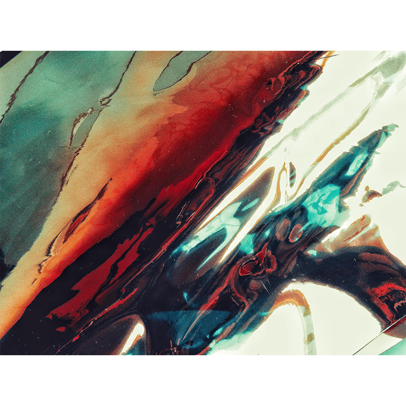 Resistant Wallpaper Customized Abstract Mural Mildew for Dining Room