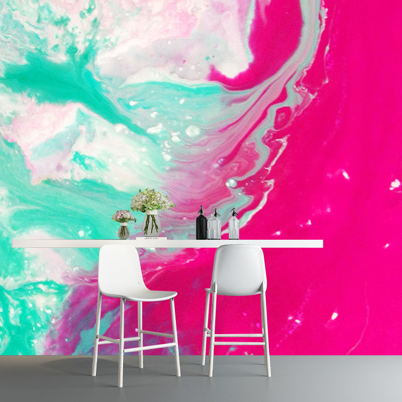 Customized Contemporary Abstract Mural Mildew Resistant Wallpaper for Bedroom