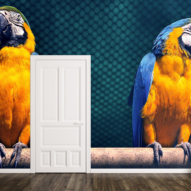 Zebra Wild Animal Contemporary Wall Mural Mildew Resistant Wallpaper for Living Room