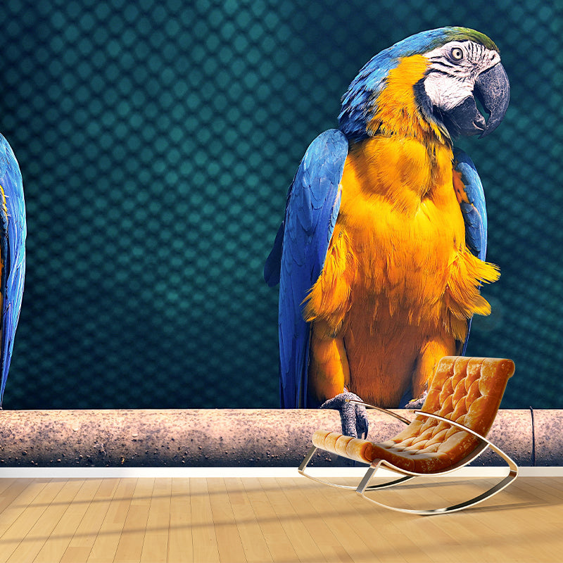 Zebra Wild Animal Contemporary Wall Mural Mildew Resistant Wallpaper for Living Room