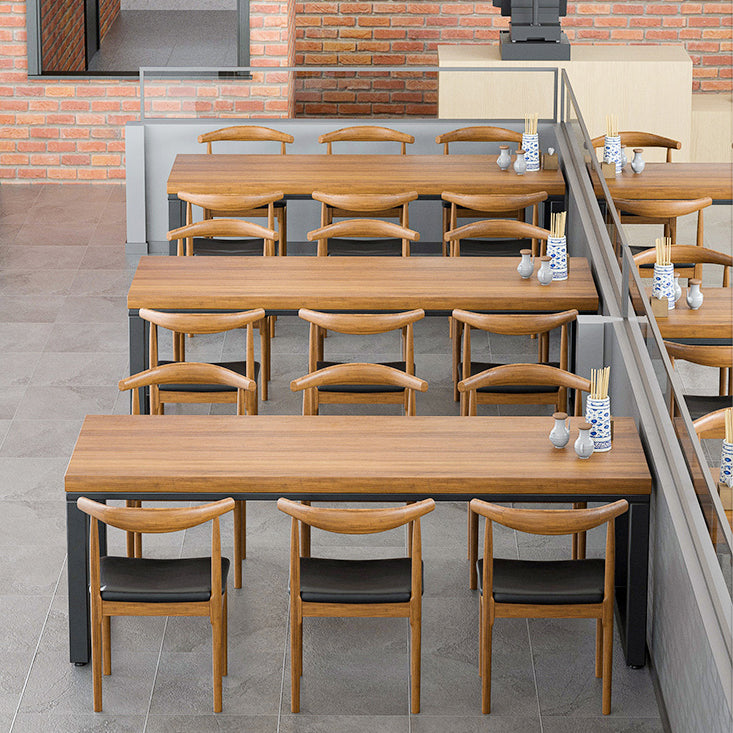 Industrial 1/2/5/7 Pieces Dining Set Solid Wood Dining Furniture Set /Separate Items