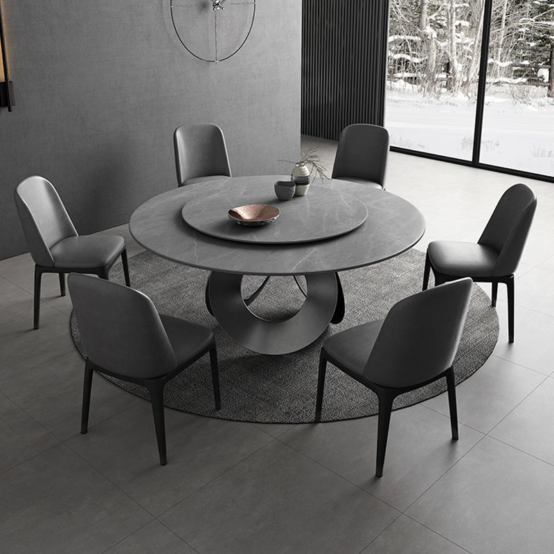 Modern 1/4/5/7 Pieces Dining Set Sintered Stone Round Dining Furniture Set /Separate Items
