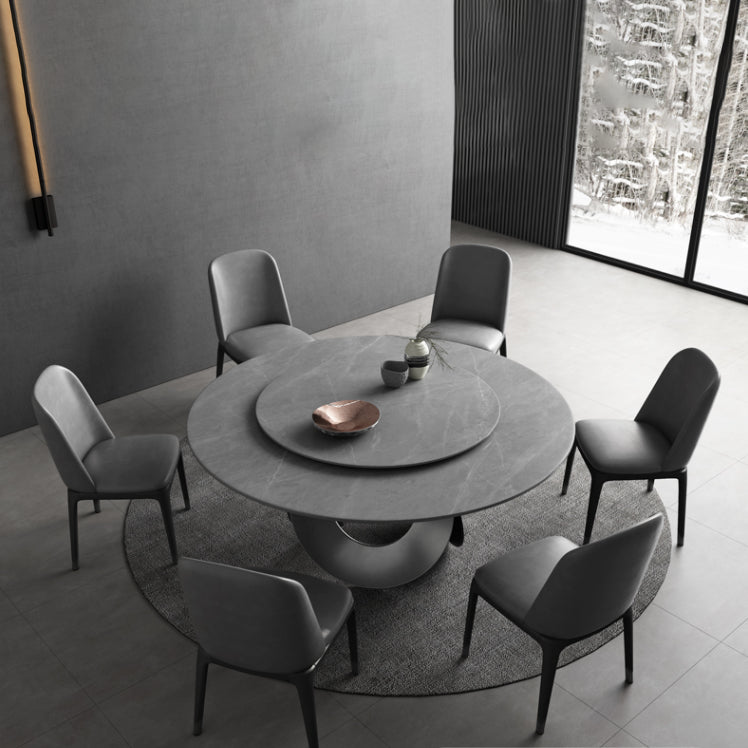 Modern 1/4/5/7 Pieces Dining Set Sintered Stone Round Dining Furniture Set /Separate Items