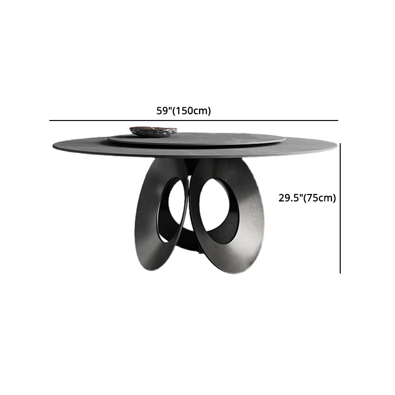 Modern 1/4/5/7 Pieces Dining Set Sintered Stone Round Dining Furniture Set /Separate Items