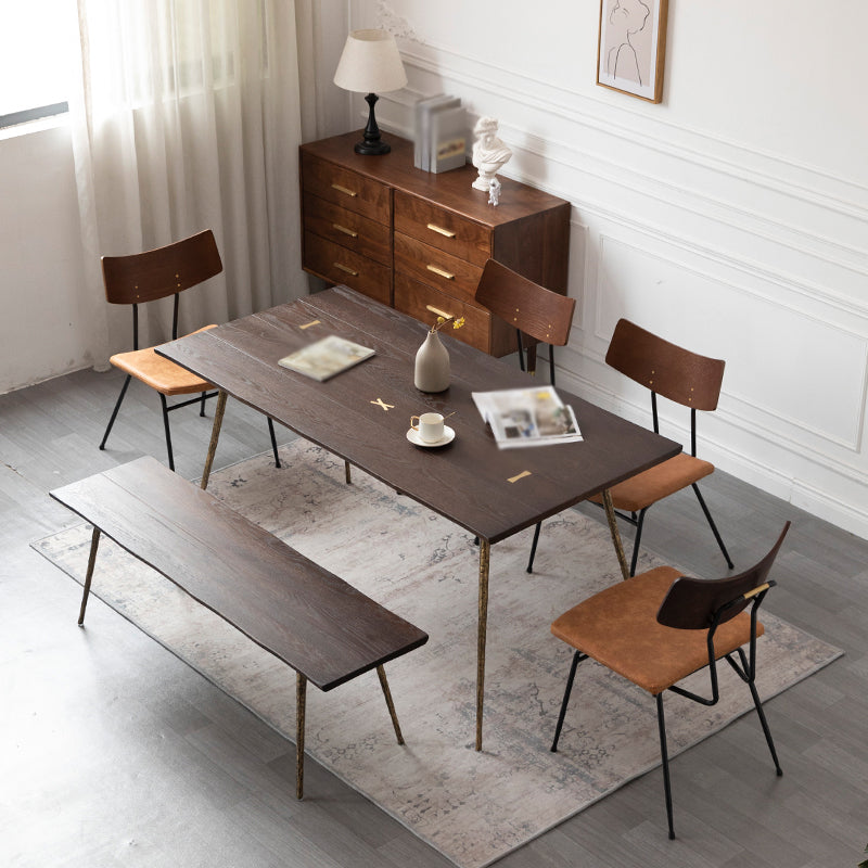 Modern 1/2/4/5/6 Pieces Dining Set Oak Wood Dining Furniture Set /Separate Items