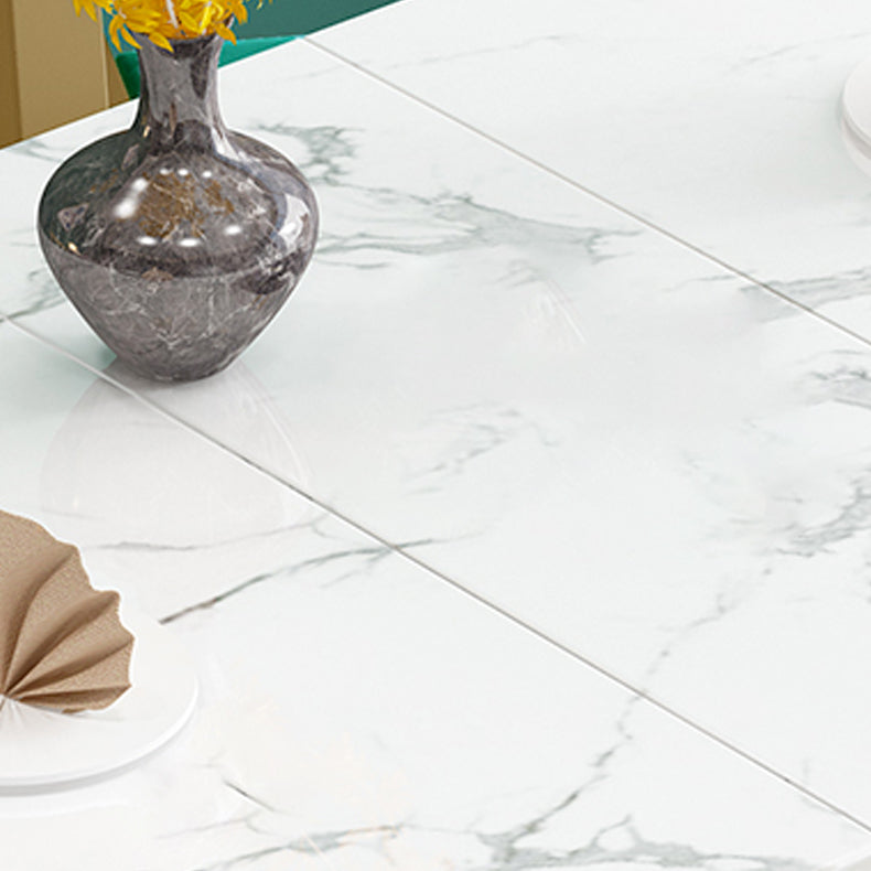 1/2/3/7 Pcs Modern Dining Room Set with Oval MDF Table Dining Furniture Set