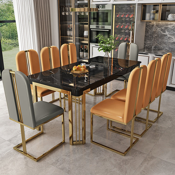 Modern 1/2/7/9 Pieces Dining Set Marble Dining Furniture Set /Separate Items