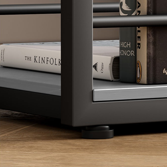 Stone Top Industrial Style Counter Table 42-inch Height Table for Balcony