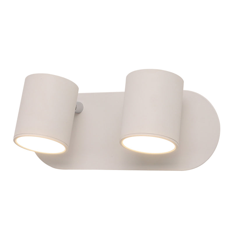 Metall Halbzylinder-Lesen Wandbeleuchtung moderne 2-leuchter Wandmontageleuchte