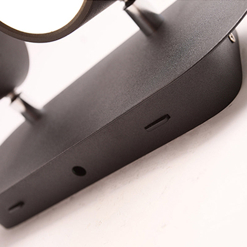 Metall Halbzylinder-Lesen Wandbeleuchtung moderne 2-leuchter Wandmontageleuchte