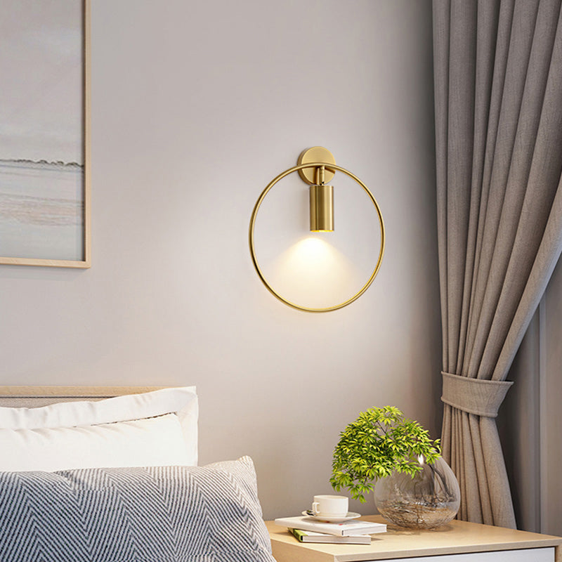 Halbzylindermetall -Lesen Wandbeleuchtung moderne Einleuchtwandbeleuchtung