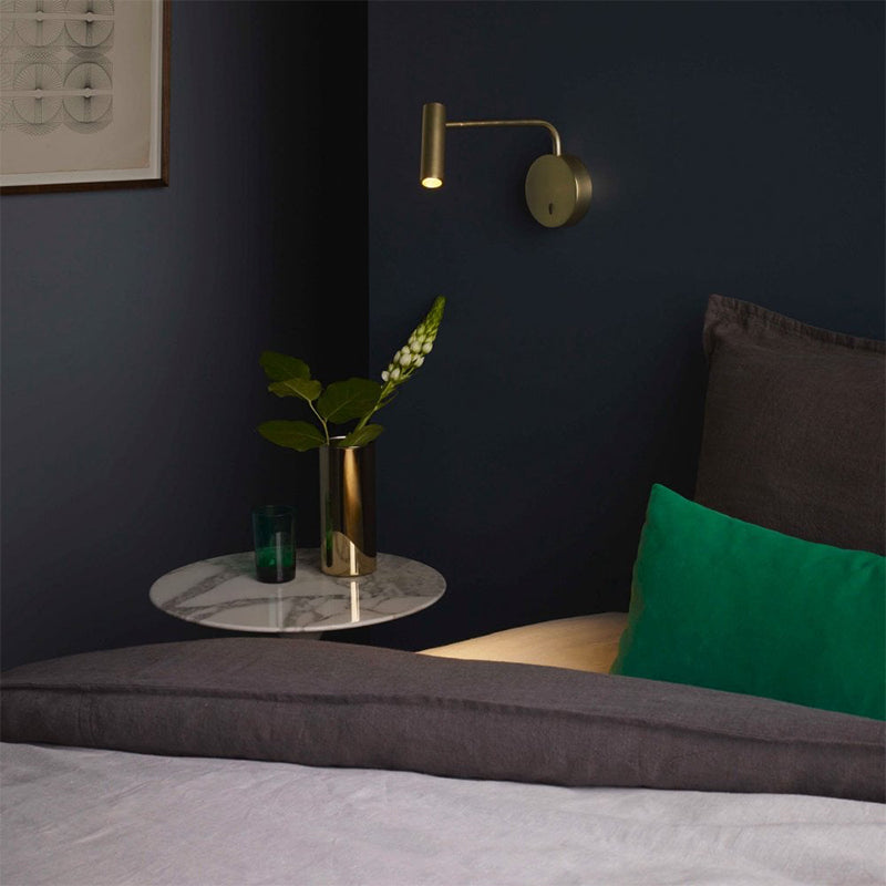 Moderne Stilzylinderwandmontagelampe Metall 1 Leicht Wandmontage Lesellichter