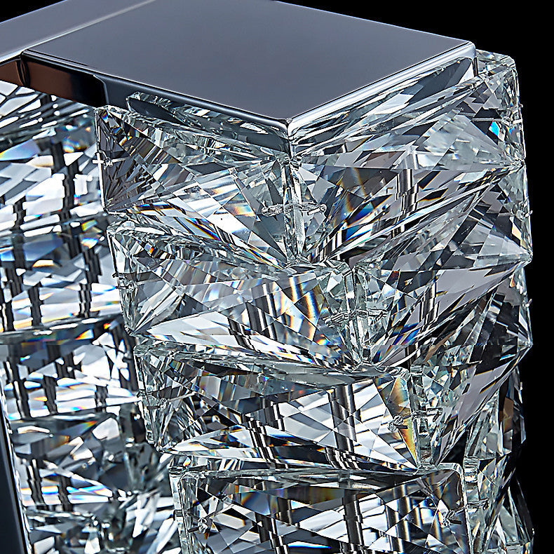 Forma única de pared de pared de 1 luces Moder Moderna Montaje de montaje en pared de cristal