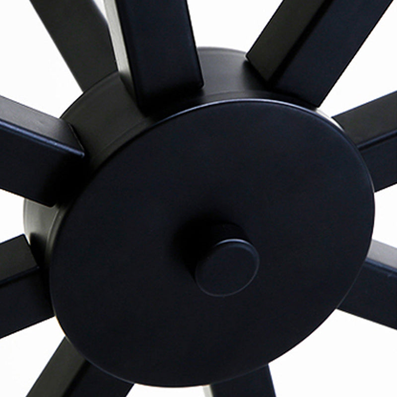 Cylinder Pendant Lights Modernism Glass Pendant Lighting Fixtures in Black