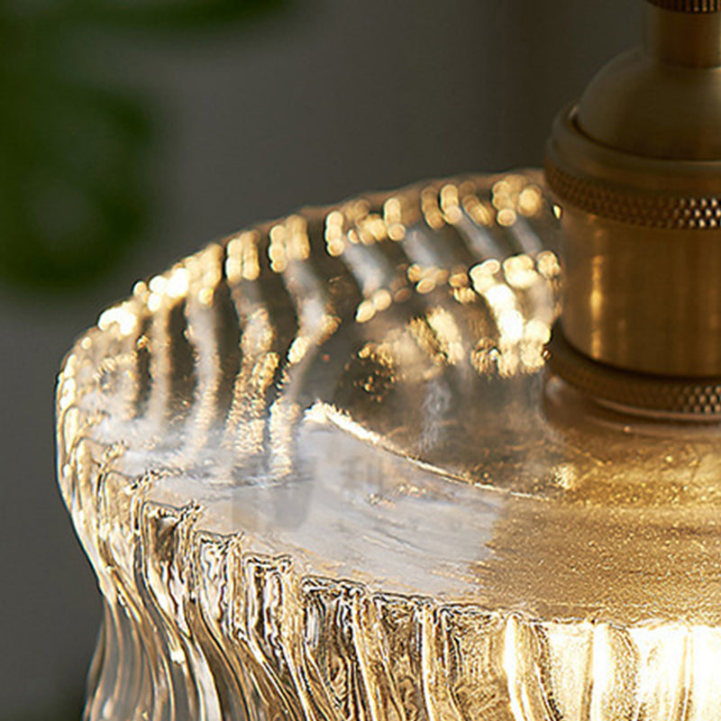 1-licht cilinder Opgehangen verlichtingsarmatuur Vintage Hanglichtkit voor slaapkamer