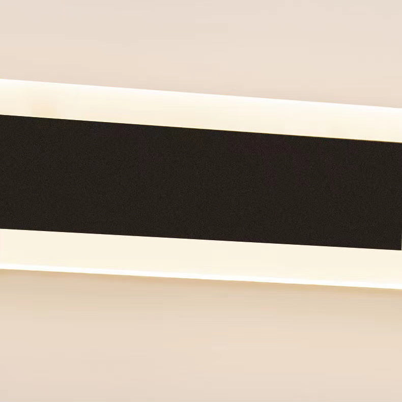 Lineare Form Metallwandbeleuchtung moderner Stil Einer Licht Wandleuchte Leuchte