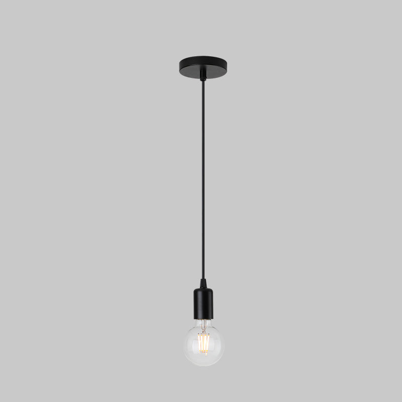 Bare Breb Hanging Light Industrial Metal Commercial Pendant Lighting for Clothing Shop